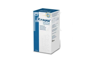 КЛАЦИД пор. д/сусп. (фл.) 125мг/5мл - 100мл (70.7г) n1 Эбботт-Солвей-Эббви