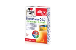 ДОППЕЛЬГЕРЦ АКТИВ КОЭНЗИМ Q10+МАГНИЙ+КАЛИЙ таб n30 Квайссер Фарма