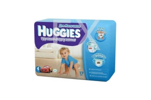 ХАГГИС (HUGGIES) Трусики-подгузники 9-14кг n17 Для мальчиков Кимберли Кларк-Хаггис