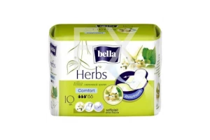 ПРОКЛАДКИ ГИГИЕНИЧЕСКИЕ Белла (Bella) Herbs tilia soft n10 Белла-ТЗМО-Торунский ЗПМ