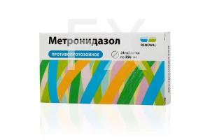 МЕТРОНИДАЗОЛ таб 250мг n24 Обновление-Реневал