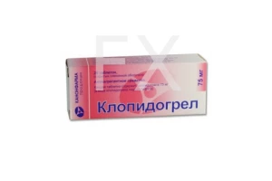 КЛОПИДОГРЕЛ таб п/об 75мг n28 Канонфарма продакшн-Радуга продакшн-Завод им. ак. В.П.Филатова