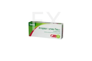 АТОРВАСТАТИН таб п/об 20мг n30 Плива-Тева-АВД-Айвэкс-Актавис-Балканфарма-Дупница-Здравле