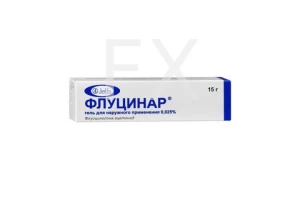 ФЛУЦИНАР гель (туба) 0.025% 15г Валеант-Натур Продукт - Х. Тен Херкель Б.В. - Эльфа - Бауш Ломб