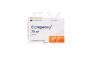 ОСТЕРЕПАР  таб 70мг n4 Польфарма-Польфа-Медана Фарма-Акрихин-Тархоминский ФЗ-Адамед