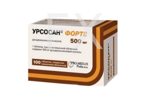 УРСОСАН ФОРТЕ таб п/об 500мг n100 АнвиЛаб-Зио-Здоровье-Фармпроект