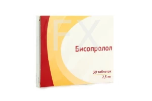 БИСОПРОЛОЛ таб п/об 2.5мг n30 Озон-Атолл-Риф