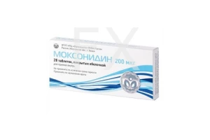 МОКСОНИДИН таб п/об 0.2мг n28 Канонфарма продакшн-Радуга продакшн-Завод им. ак. В.П.Филатова