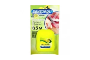 ДЕНТОРОЛ (DENTOROL) зубная нить 65м Фреш Минт Восток