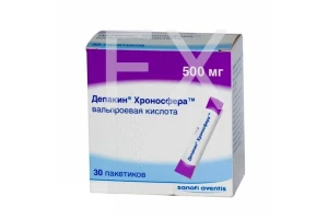 ДЕПАКИН ХРОНОСФЕРА гран. пролонг. 100мг n30 Санофи Авентис-Авентис Фарма-Наттерманн-Хиноин-Биоком-Опелла Хелскеа