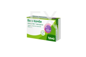 ВАЛЗ КОМБИ таб п/об 5мг+160мг n28 Актавис-Балканфарма-Дупница-Здравле