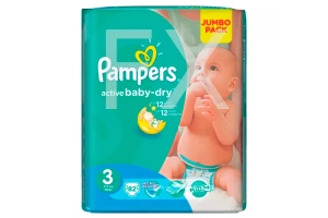 ПАМПЕРС (PAMPERS) Active Baby миди 6-10кг n82