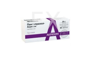 ПАНТОПРАЗОЛ таб п/об 20мг n30 Польфарма-Польфа-Медана Фарма-Акрихин-Тархоминский ФЗ-Адамед